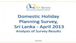 Slideshare: Results of the domestic holiday planning survey, April 2013